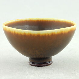 ベルント・フリーベリ  一点もの  茶色のボウル  Bowl  (4,5cm)  1959年