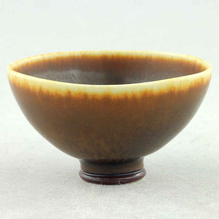 ベルント・フリーベリ  一点もの  茶色のボウル  Bowl  (4,5cm)  1959年