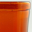 Erik Höglund (1950s) Brown Cylinder Vase with Folded Top 14 cm H881/135