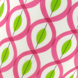 Stig Lindberg (2010) Mug with Pink/Green Decor  [Sample Images]