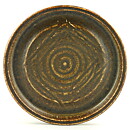 Edith Sonne Bruun (Saxbo 1951–1968) Brown Sturdy Dish 28 cm