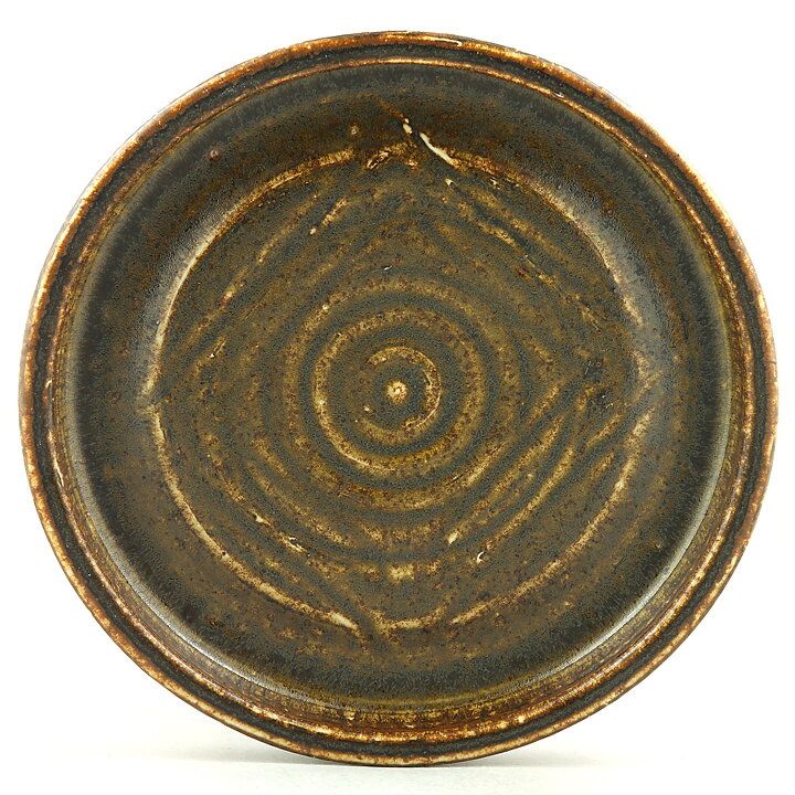 Edith Sonne Bruun (Saxbo 1951–1968) Brown Sturdy Dish 28 cm