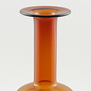 Otto Brauer (Gulvvase 1962) Brown Bottle Vase 26 cm