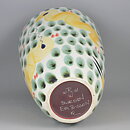 Eva Bengtsson (1980s) Majestic Cone Vase with Snake Motif 23 cm
