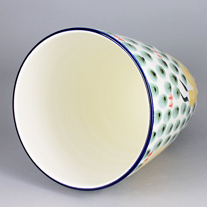 Eva Bengtsson (1980s) Majestic Cone Vase with Snake Motif 23 cm