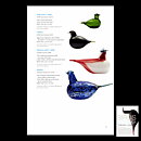 Oiva Toikka (2002) Sinikki Glass Bird (Vantaa) 20 cm <with Box>