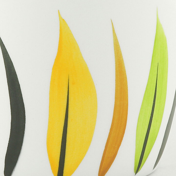 Rörstrand Tureen with Colorful Leaf Decor 22cm (Löv 1960s)