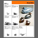 Bertil Vallien (Boda Birds 1975) Heartwarming Bird 7 cm 