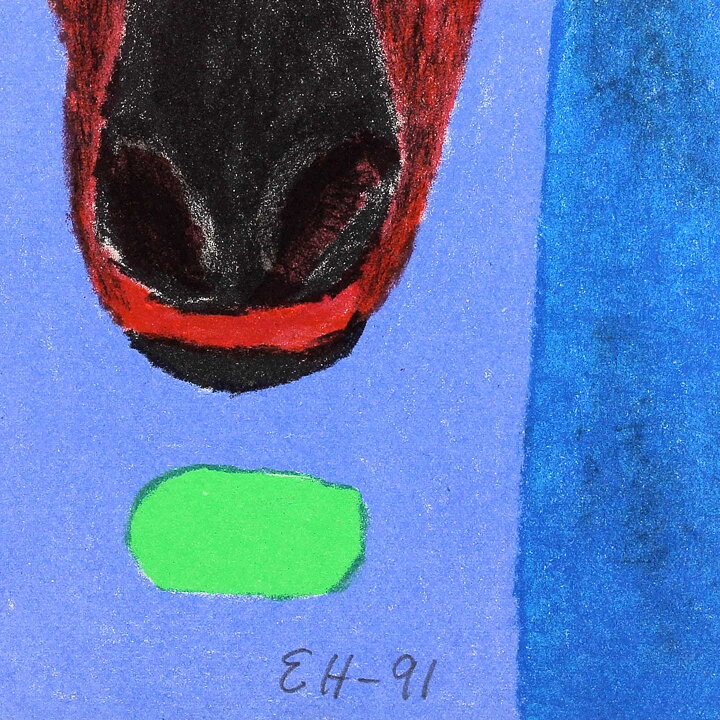 Erik Höglund (1991) Two Lithographies with Animal Motifs 31 cm