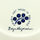 Birger Kaipiainen (Arabia 1970s) Brilliant Flower Wall Plate 21 cm (2)