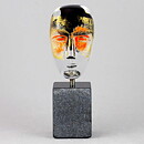 Bertil Vallien (Brains 2018) Glass Head "Hefaistos" (15 cm)