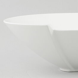 Wilhelm Kåge (Surrea 1940) White Split Bowl 24 cm