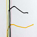 バーティル･ヴァリーン Rainbowシリーズ   虹のガラスの花瓶 Vase  17cm 1982年 (2)