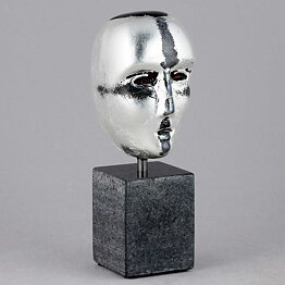 Bertil Vallien (Brains 2018) Glass Head "Mercurius" (15 cm)