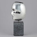 バーティル･ヴァリーン Brainsシリーズ ガラスの頭  メルクリウス  Mercurius  (15 cm)〈ディスプレイ用ストーン付〉2018年