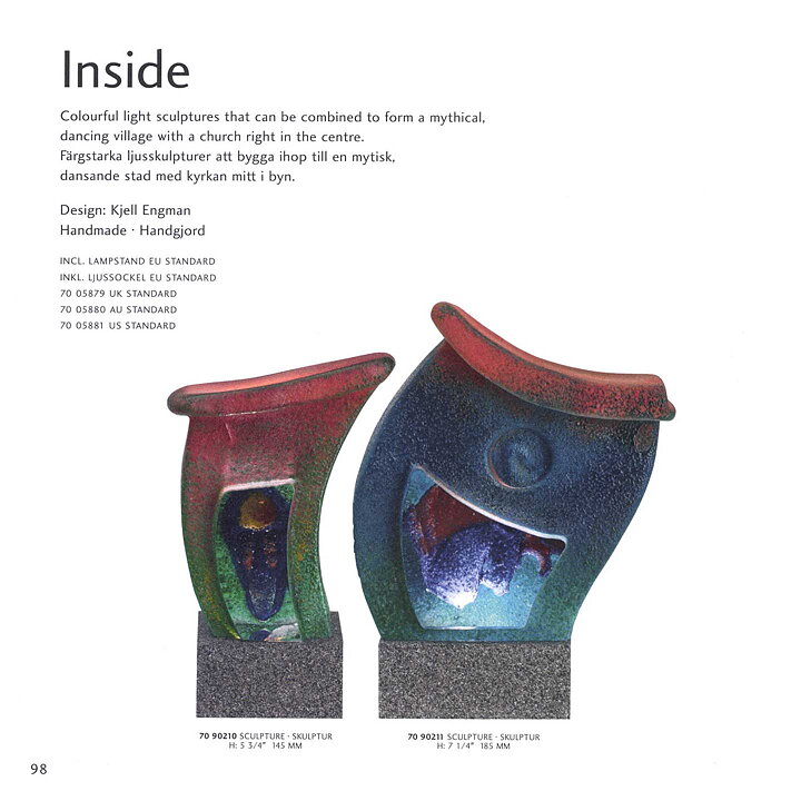 Kjell Engman (Inside 2002) Dancing House Sculpture 15 cm