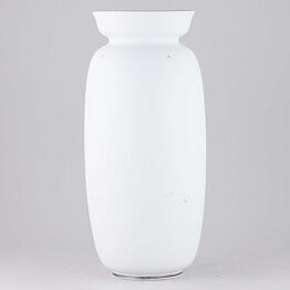 Stig Lindberg (Grazia 1951) Stylistic Vase with Woman and Fruit Bowl Motif (27 cm)