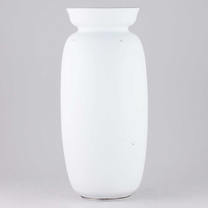 Stig Lindberg (Grazia 1951) Stylistic Vase with Woman and Fruit Bowl Motif (27 cm)