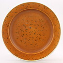 Stig Lindberg (Coq 1966) Brown Sturdy Plate 24 cm  [Sample Images]