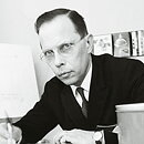 ピエール・フォルセル  真鍮製のキャンドルホルダー  Profil  #69  (32cm)  1960年代〈箱付き〉