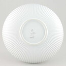 Stig Lindberg (Vinda 1950) White Bowl with Linear Relief 23 cm