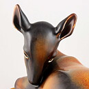 Gunnar Nylund (1950s) Brown Roe Deer 28 cm