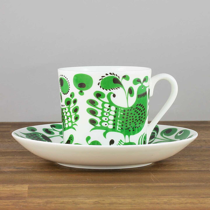 Stig Lindberg (Turtur 2000s) Charming Coffee Cup with Saucer