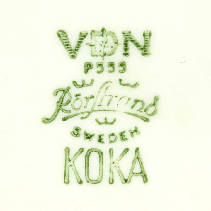ヘルサ・ベングトソン Kokaシリーズ カップ＆ソーサー  1953年  10cm  [サンプル画像]