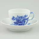ロイヤルコペンハーゲン  Blå Blomstシリーズ  青い花模様のコーヒーカップ (9cm)  20世紀  #1549  [サンプル画像]