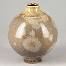 Isak Isaksson (2015) Unique Vase with Brown Crystalline Glaze 12 cm