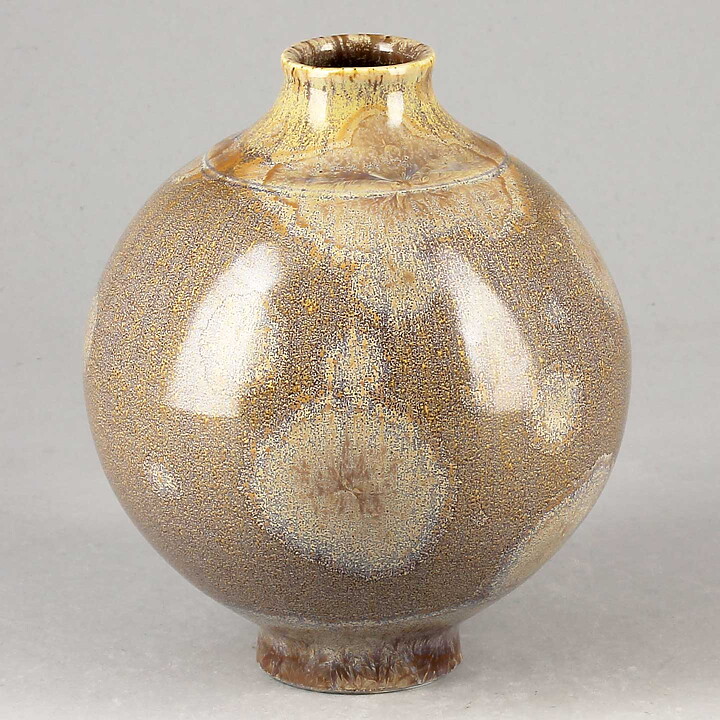 イサク・イサクソン   一点もの！　どんぐりの花瓶  2015年  (12 cm)