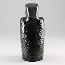 Paul Hoff (WWF 1975) Dark Gray Glass Peregrine Falcon 17 cm  [Sample Images]