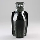 Paul Hoff (WWF 1975) Dark Gray Glass Peregrine Falcon 17 cm  [Sample Images]