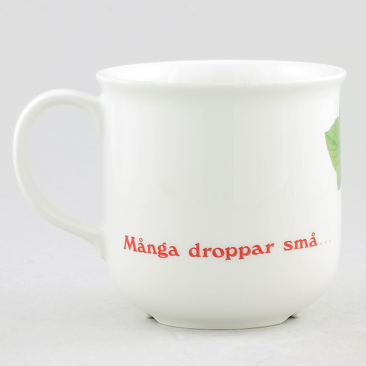 Jackie Lynd (Diamant Blodgivare 1982) Rounded Mug with Rowan Decor 11,5 cm  [Sample Images] 