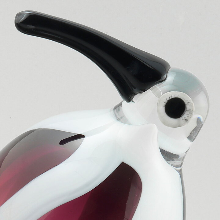 Anu Penttinen (Cartoon Chicks 2008) Cotton Candy Glass Bird 20 cm