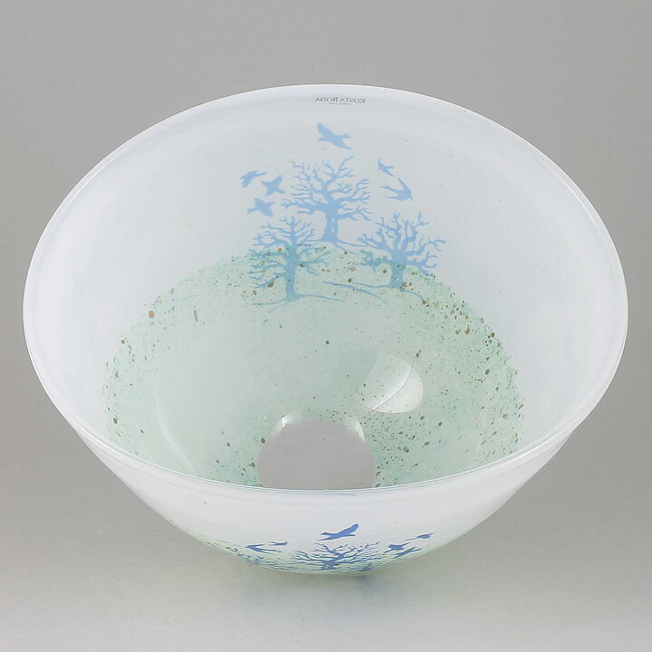 Kjell Engman (October 1980s) Bowl with Serene Landscape Motif 21 cm