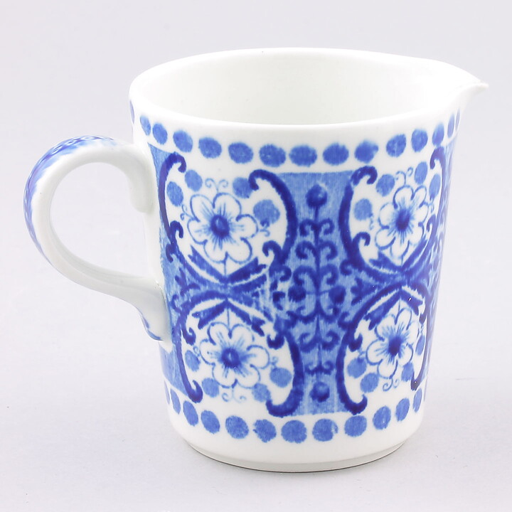 ライヤ・ウオシッキネン  Aliシリーズ  クラシックなクリーマー  青い模様  9.5cm  1961年