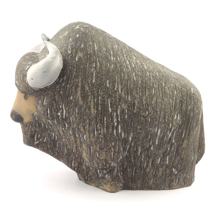 Göran Andersson (1963) Brown Swelling Bison 30/24 cm