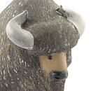 Göran Andersson (1963) Brown Swelling Bison 30/24 cm