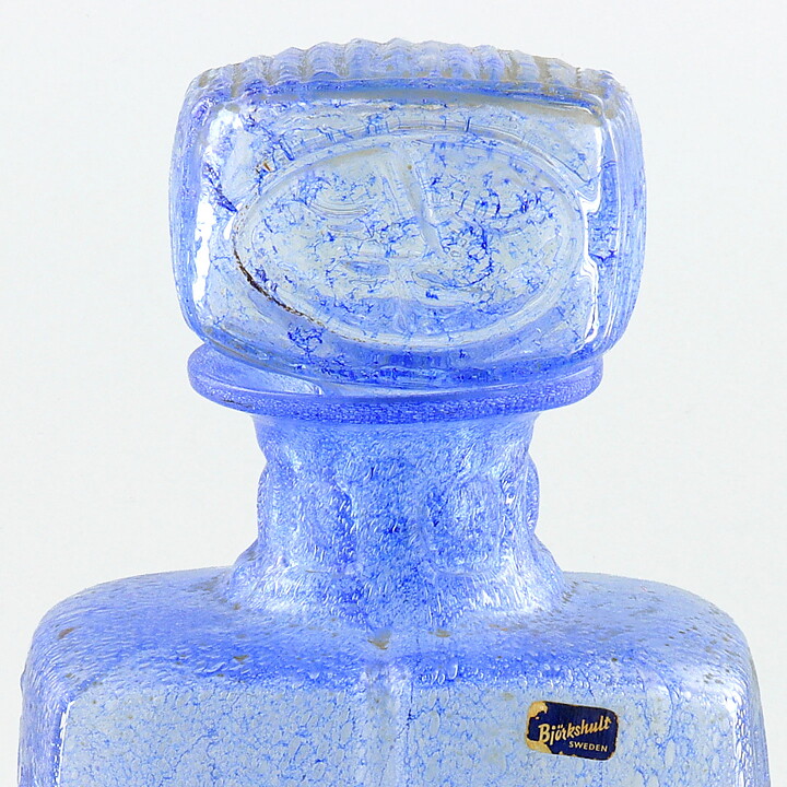 Lars Bergsten (1970s) Blue Bottle Man 24 cm