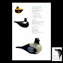 オイバ・トイッカ Snow Bunting  ユキホオジロ  ガラスの鳥  1988年 (Green)