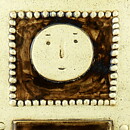 シルヴィア・レウショヴィウス陶板 Wall Plaque 1969年 40cm