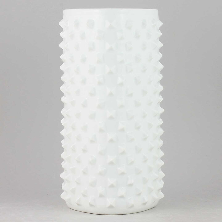 グナー・ニールンド  白い三角柱の花瓶 Vase (20 cm) 1951年