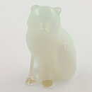 Paul Hoff (WWF 1980) White Glass Arctic Fox 12 cm (with Certificate)  [Sample Images]
