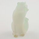 Paul Hoff (WWF 1980) White Glass Arctic Fox 12 cm (with Certificate)  [Sample Images]