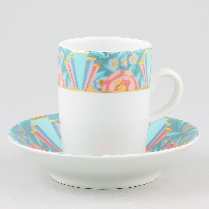 Heikki Orvola (Amoroso 1989) Coffee Cup with Colorful Decor 7,5 cm