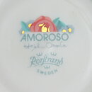 ヘイッキ・オルヴォラ  Amorosoシリーズ  カラフルなコーヒーカップ＆ソーサー  7.5cm  1989年