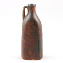 Carl-Harry Stålhane (1950s) Dark Brown Miniature Vase 7,5 cm (#3)