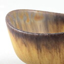 カールハリー・スタルハーネ  ブラウンのミニチュアボウル  4.5cm  1950年代  (#40)