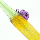 Bertil Vallien (Wind Pipes 1976) Protracted Colorful Vase 43 cm